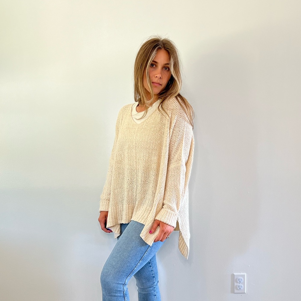Loose knit top